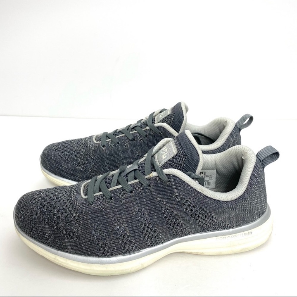 APL Lululemon TechLoom Pro Workout Sneakers Metallic Silver - Picture 6 of 12
